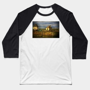The Harbour At Maryport, Cumbria Baseball T-Shirt
